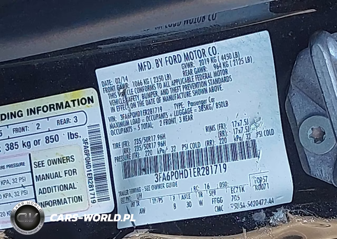 2014 Ford Fusion Se VIN:3FA6P0HD1ER281719 - 9