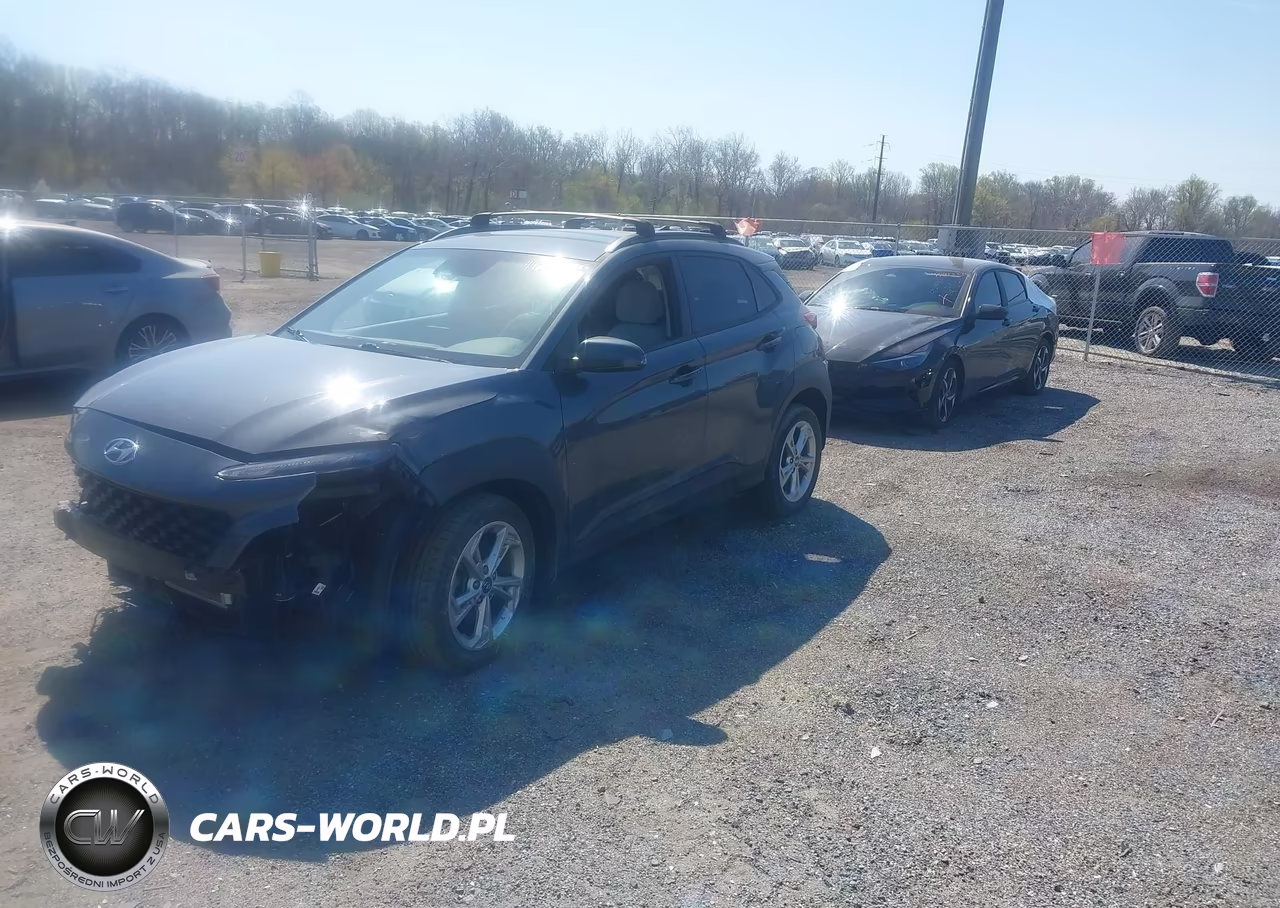 2022 Hyundai Kona Sel VIN:KM8K6CAB1NU807387 - 2
