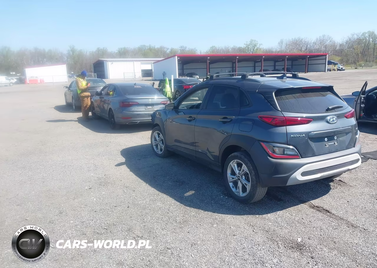 2022 Hyundai Kona Sel VIN:KM8K6CAB1NU807387 - 3