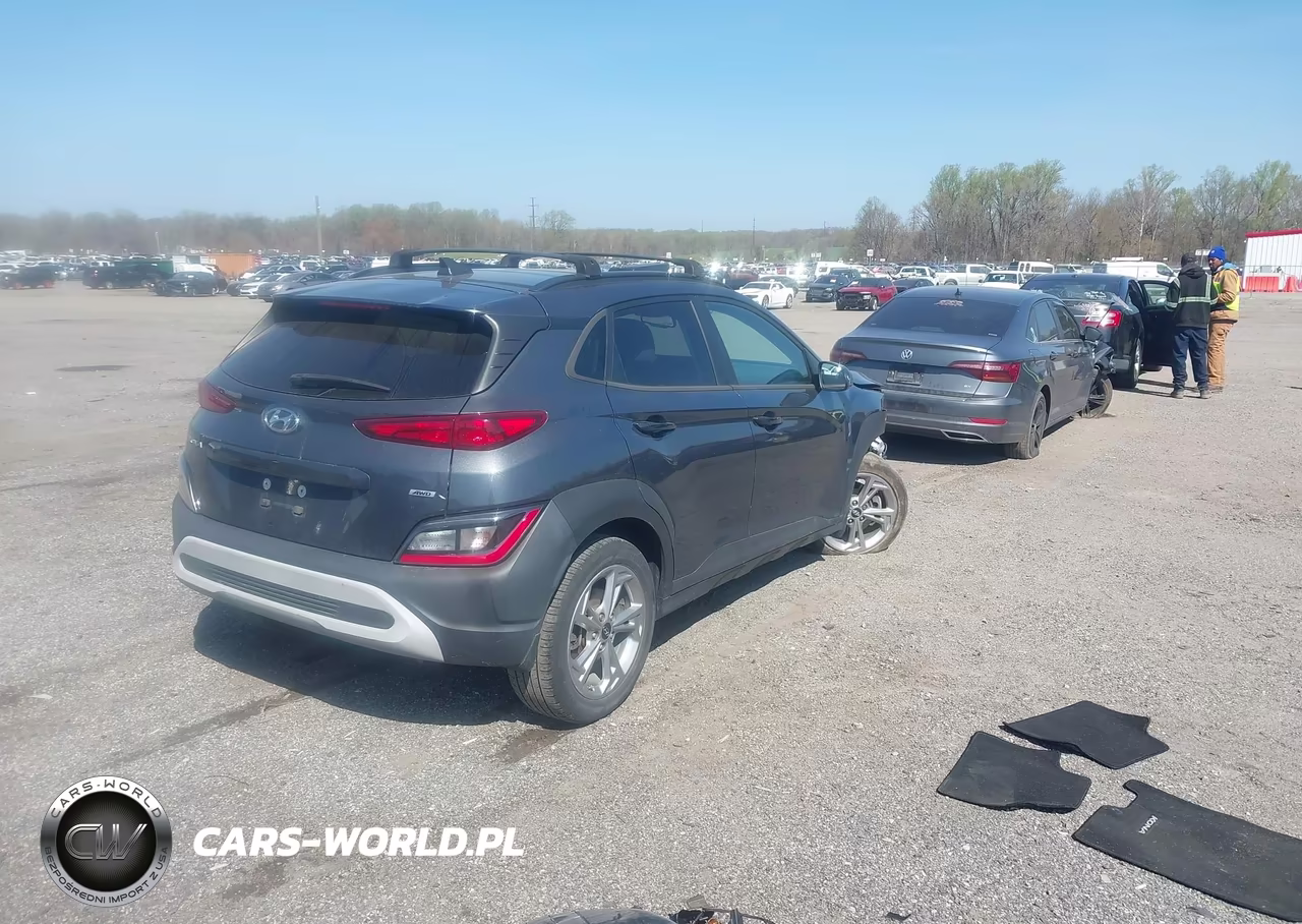 2022 Hyundai Kona Sel VIN:KM8K6CAB1NU807387 - 4
