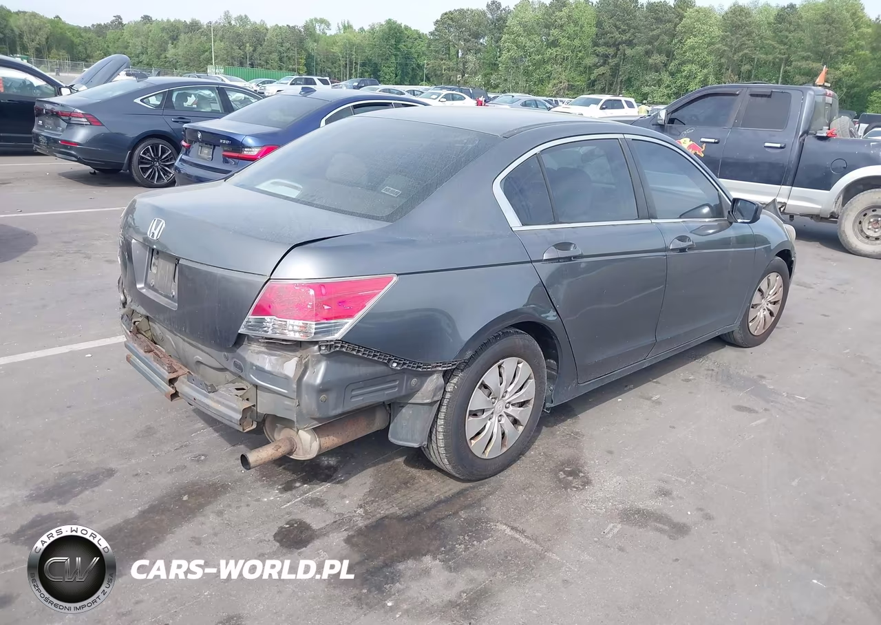 2008 Honda Accord 2.4 Lx VIN:1HGCP26328A019128 - 4