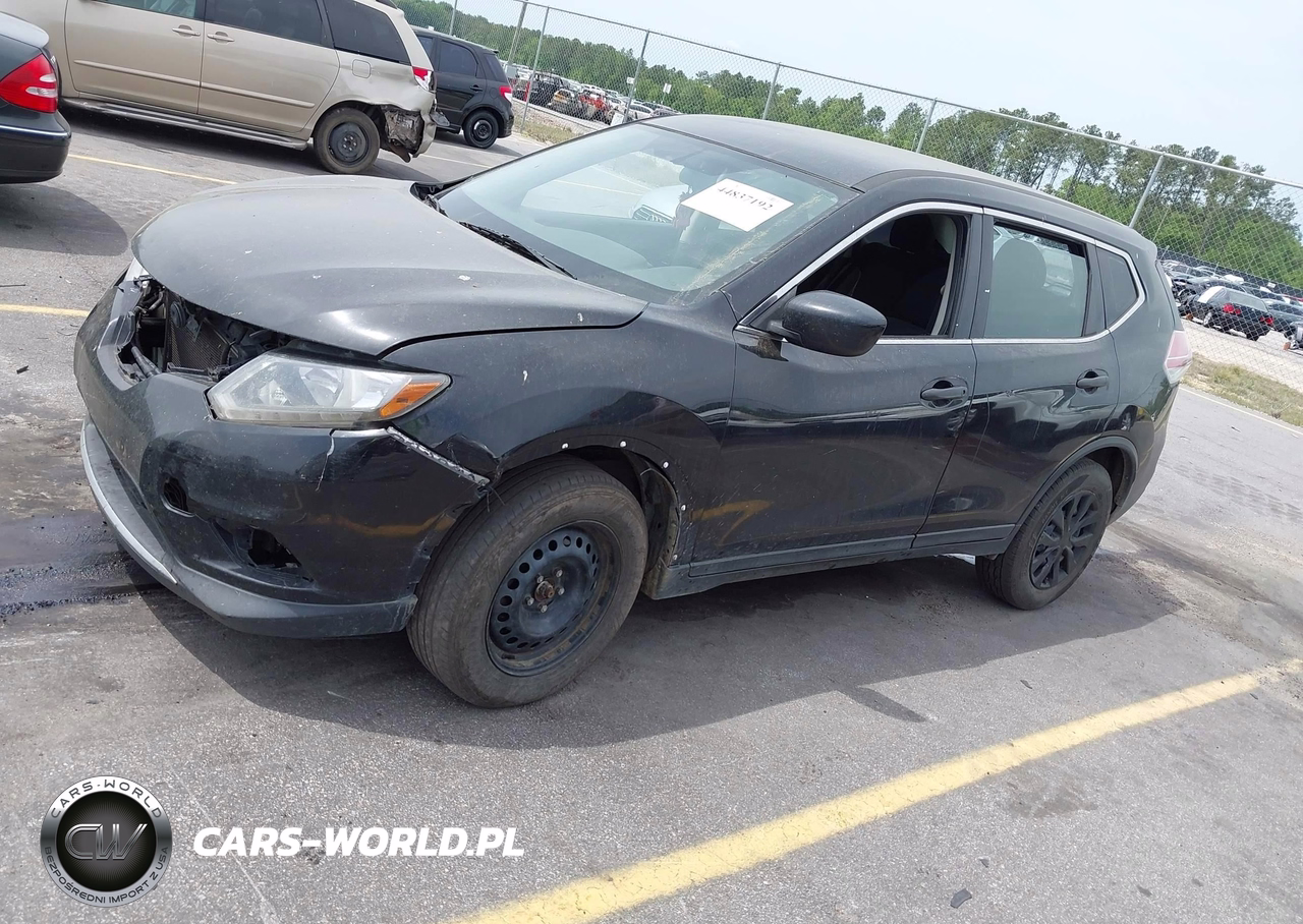 2016 Nissan Rogue S-Sl-Sv VIN:5N1AT2MTXGC801616 - 2