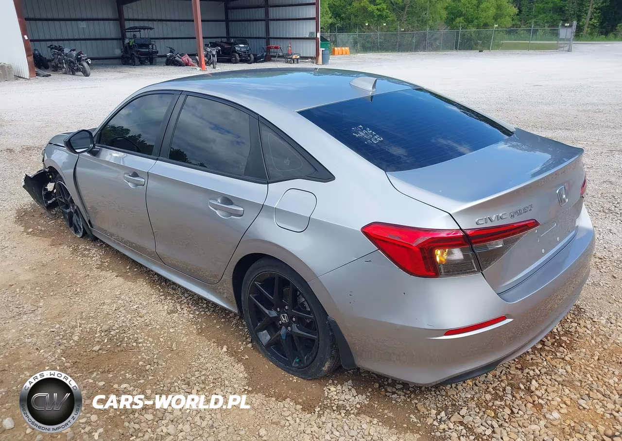 2022 Honda Civic Sport VIN:2HGFE2F57NH583892 - 3