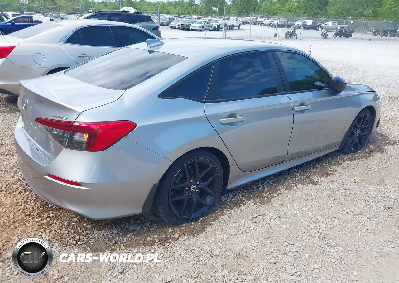 2022 Honda Civic Sport VIN:2HGFE2F57NH583892 - 4