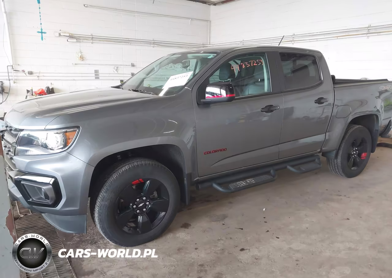 2021 Chevrolet Colorado 4Wd Short Box Lt VIN:1GCGTCEN2M1186748 - 2
