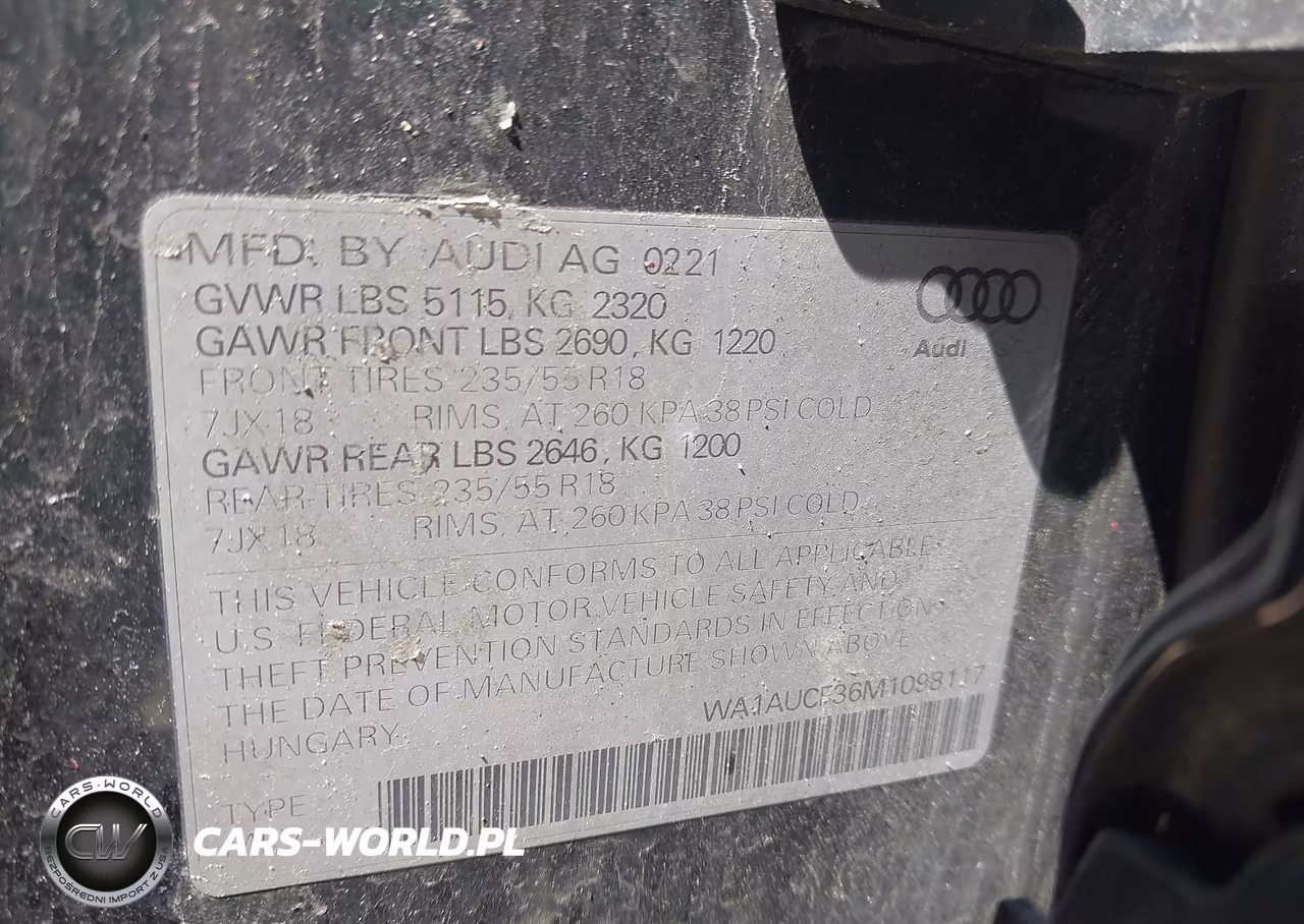 2021 Audi Q3 Premium 40 Tfsi Quattro Tiptronic VIN:WA1AUCF36M1098117 - 9
