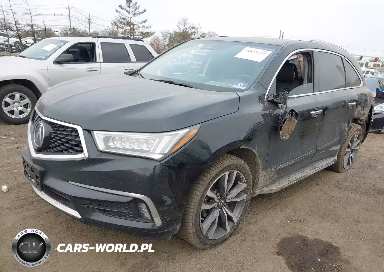 2019 Acura Mdx Advance Pkg VIN:5J8YD4H89KL015026 - 2