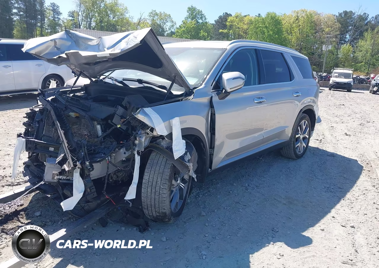 2021 Hyundai Palisade Sel VIN:KM8R34HE7MU270133 - 2