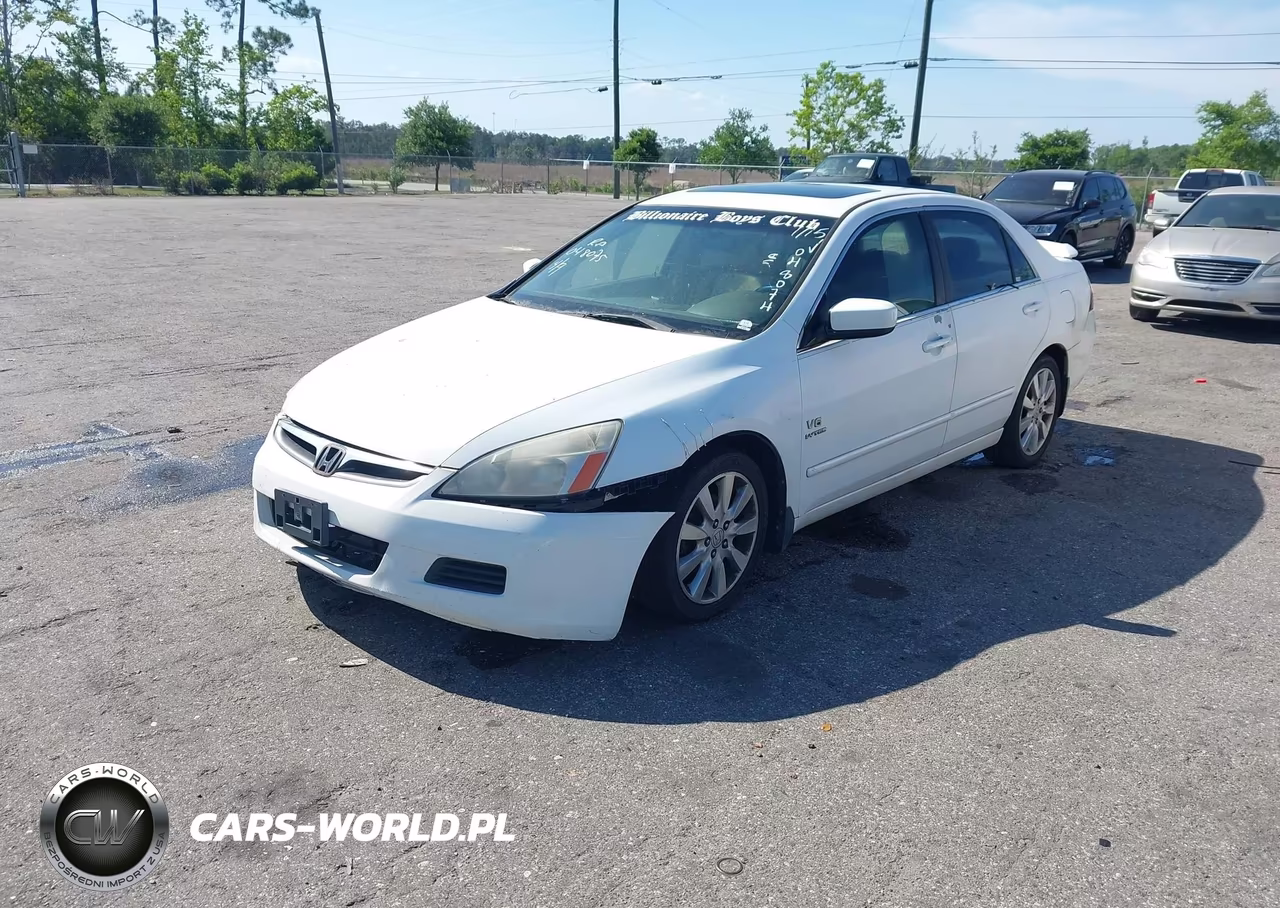 2006 Honda Accord 3.0 Ex VIN:1HGCM66596A048074 - 2
