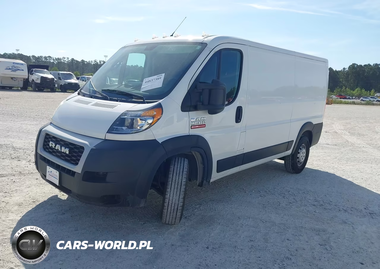 2021 Ram Promaster 2500 Low Roof 136 Wb VIN:3C6LRVVG7ME529682 - 2