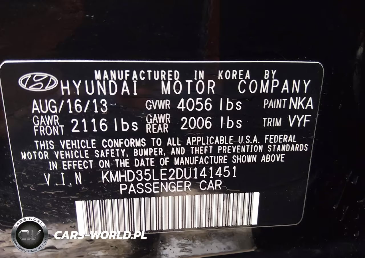 2013 Hyundai Elantra Gt VIN:KMHD35LE2DU141451 - 9