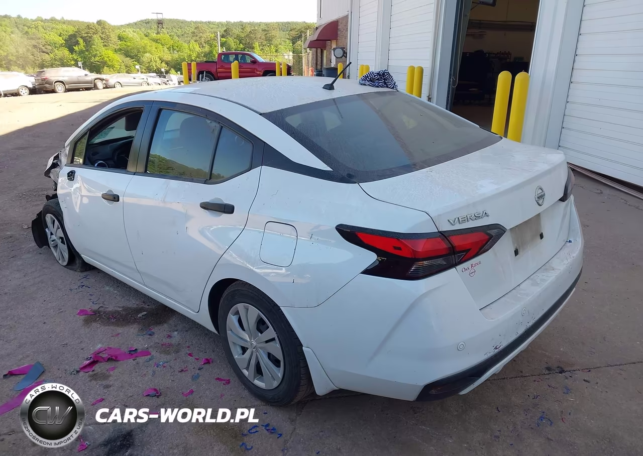 2021 Nissan Versa S Xtronic Cvt VIN:3N1CN8DV2ML922199 - 3