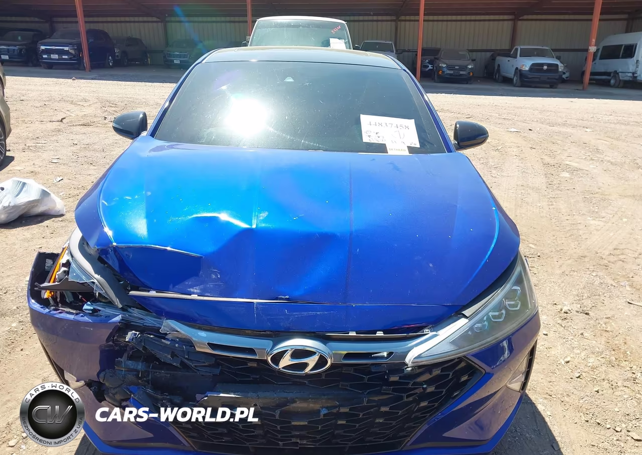 2020 Hyundai Elantra Sport VIN:KMHD04LB7LU027291 - 12