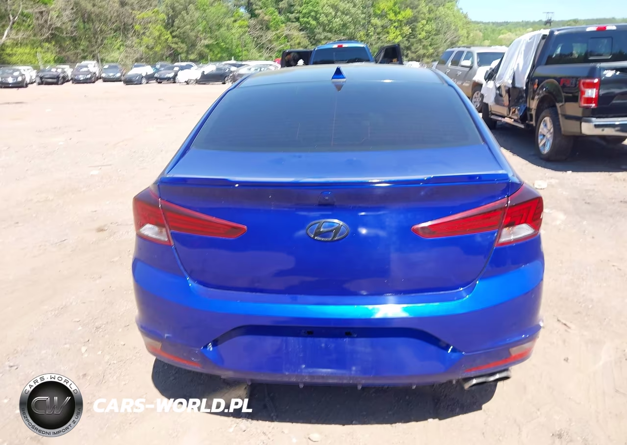2020 Hyundai Elantra Sport VIN:KMHD04LB7LU027291 - 16