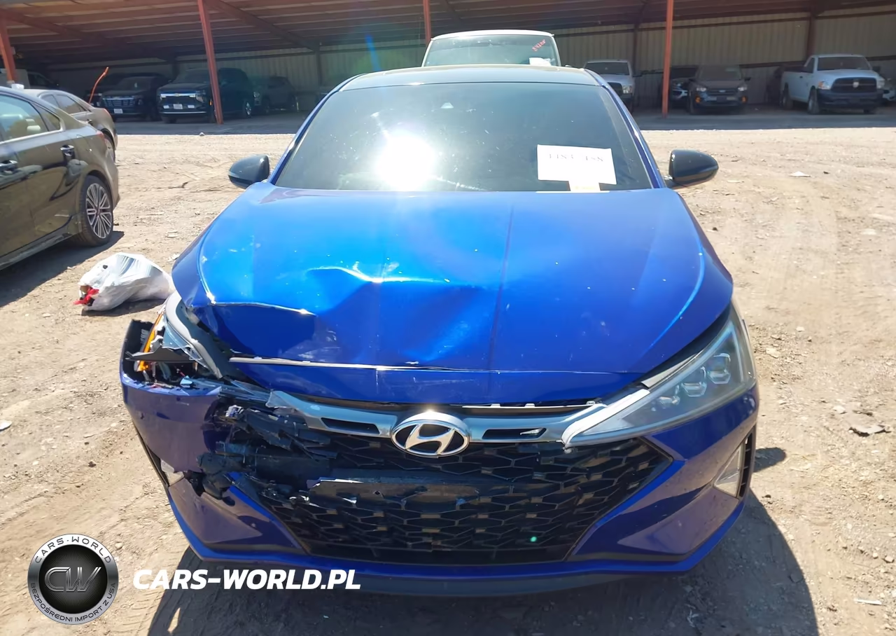 2020 Hyundai Elantra Sport VIN:KMHD04LB7LU027291 - 6
