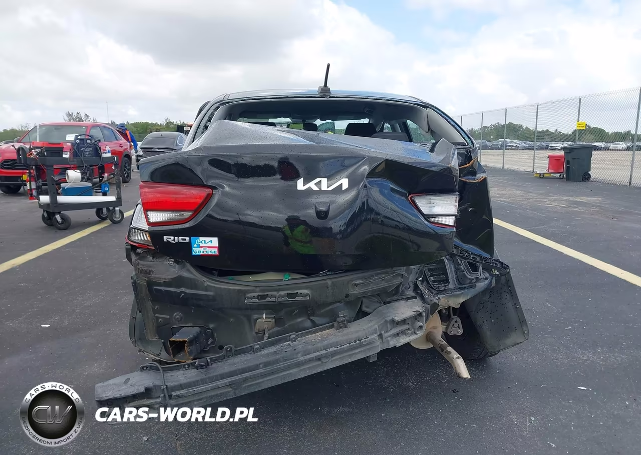 2022 Kia Rio Lx VIN:3KPA24AD6NE485850 - 16
