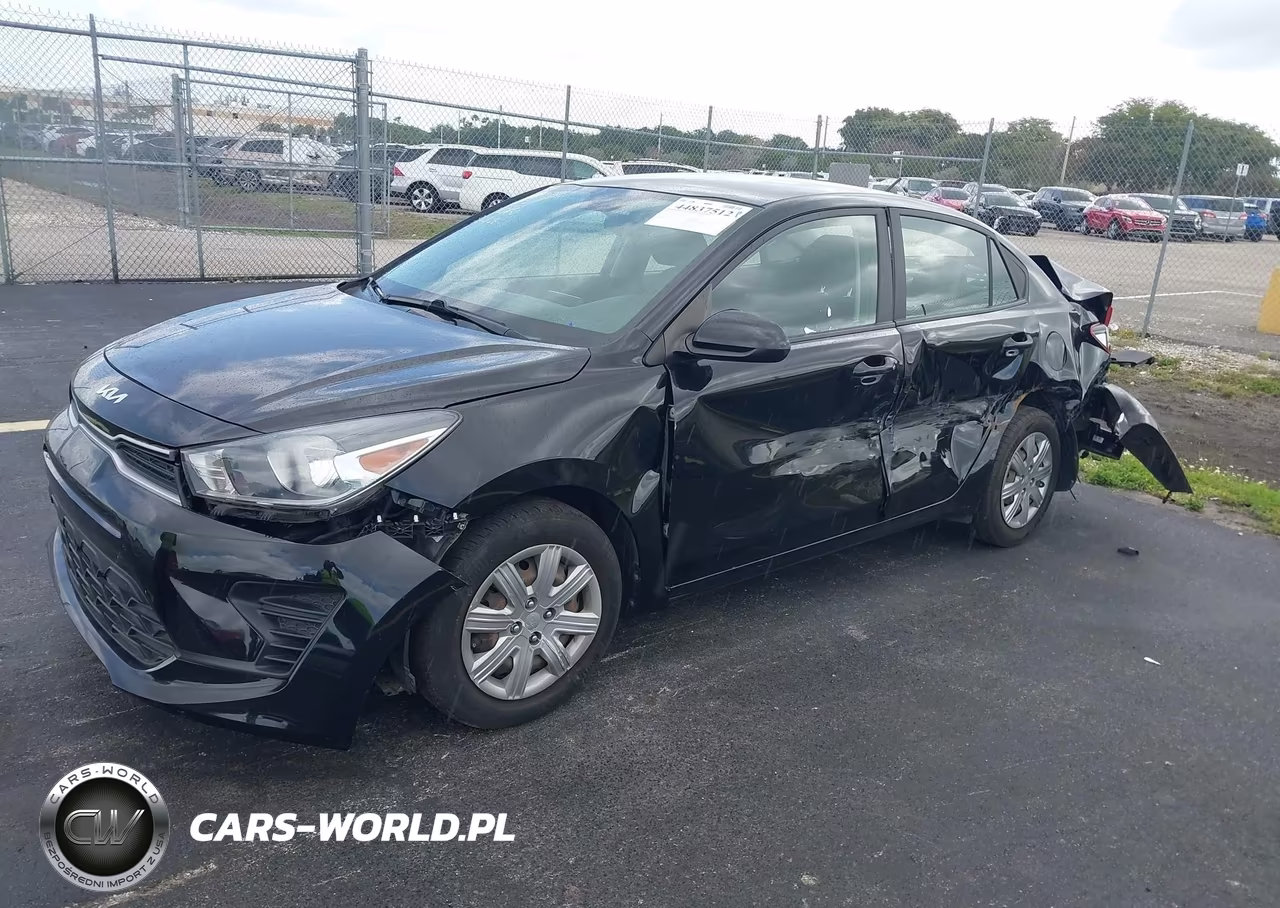 2022 Kia Rio Lx VIN:3KPA24AD6NE485850 - 2