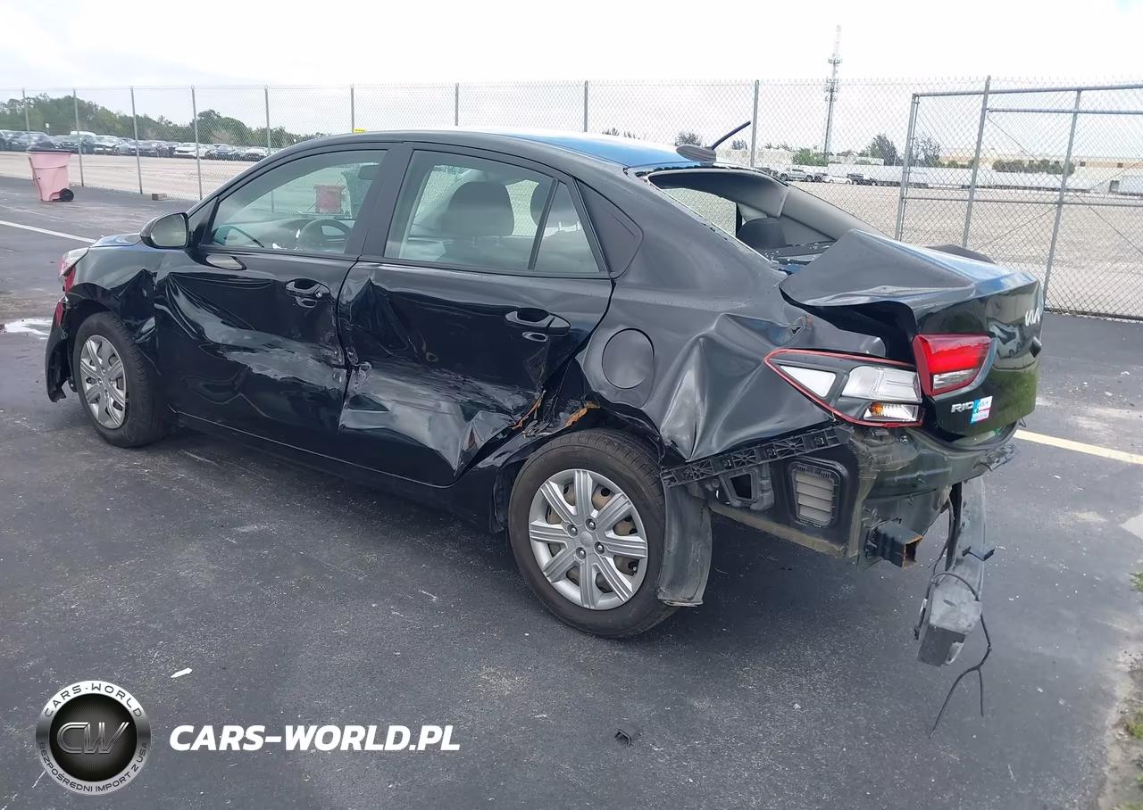 2022 Kia Rio Lx VIN:3KPA24AD6NE485850 - 3