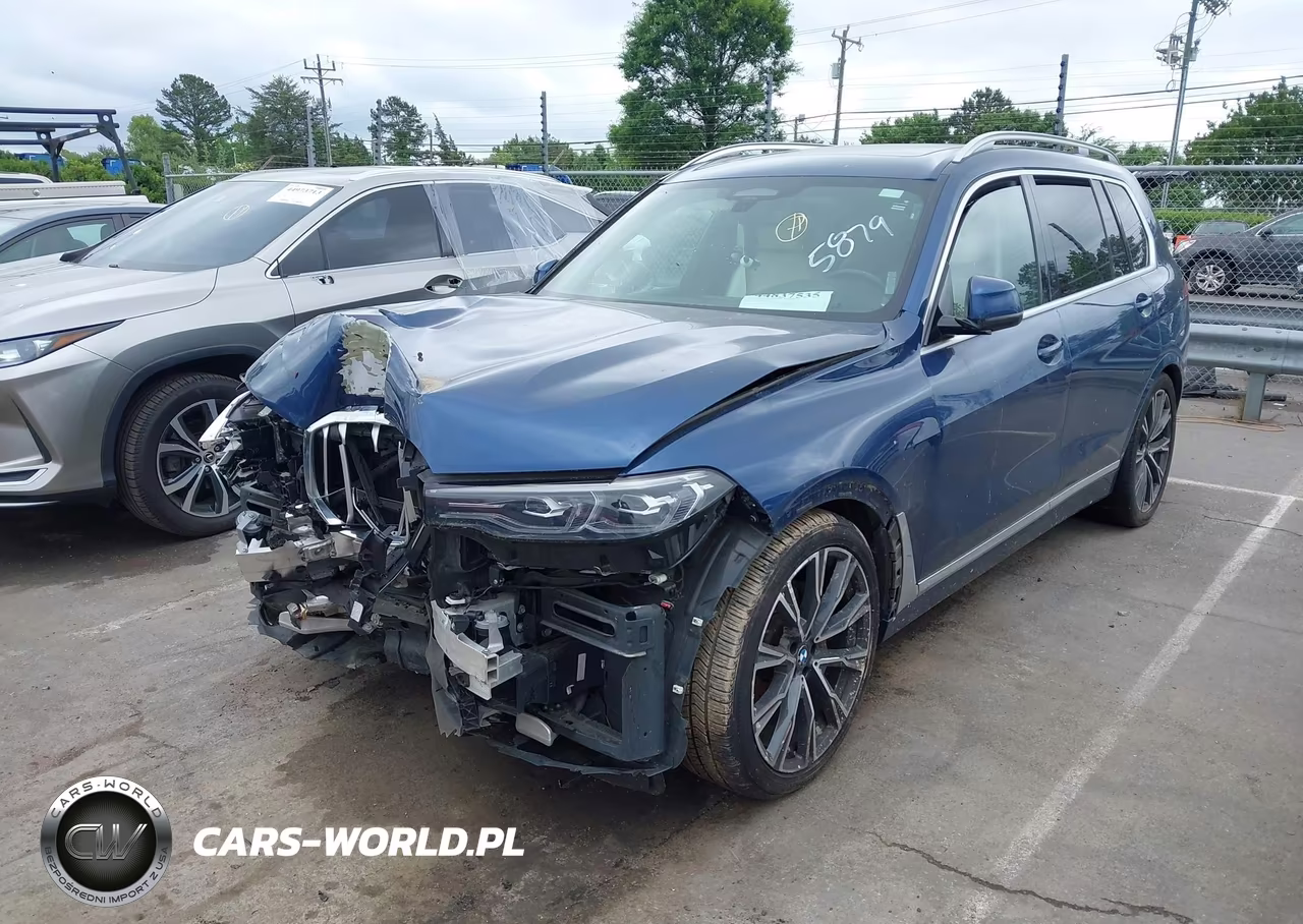 2021 BMW X7 xDrive40I VIN:5UXCW2C01M9D85879 - 2