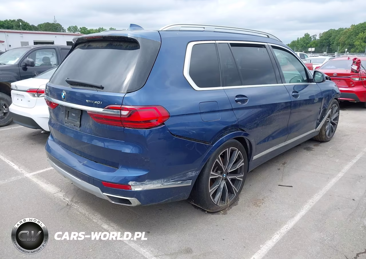 2021 BMW X7 xDrive40I VIN:5UXCW2C01M9D85879 - 4