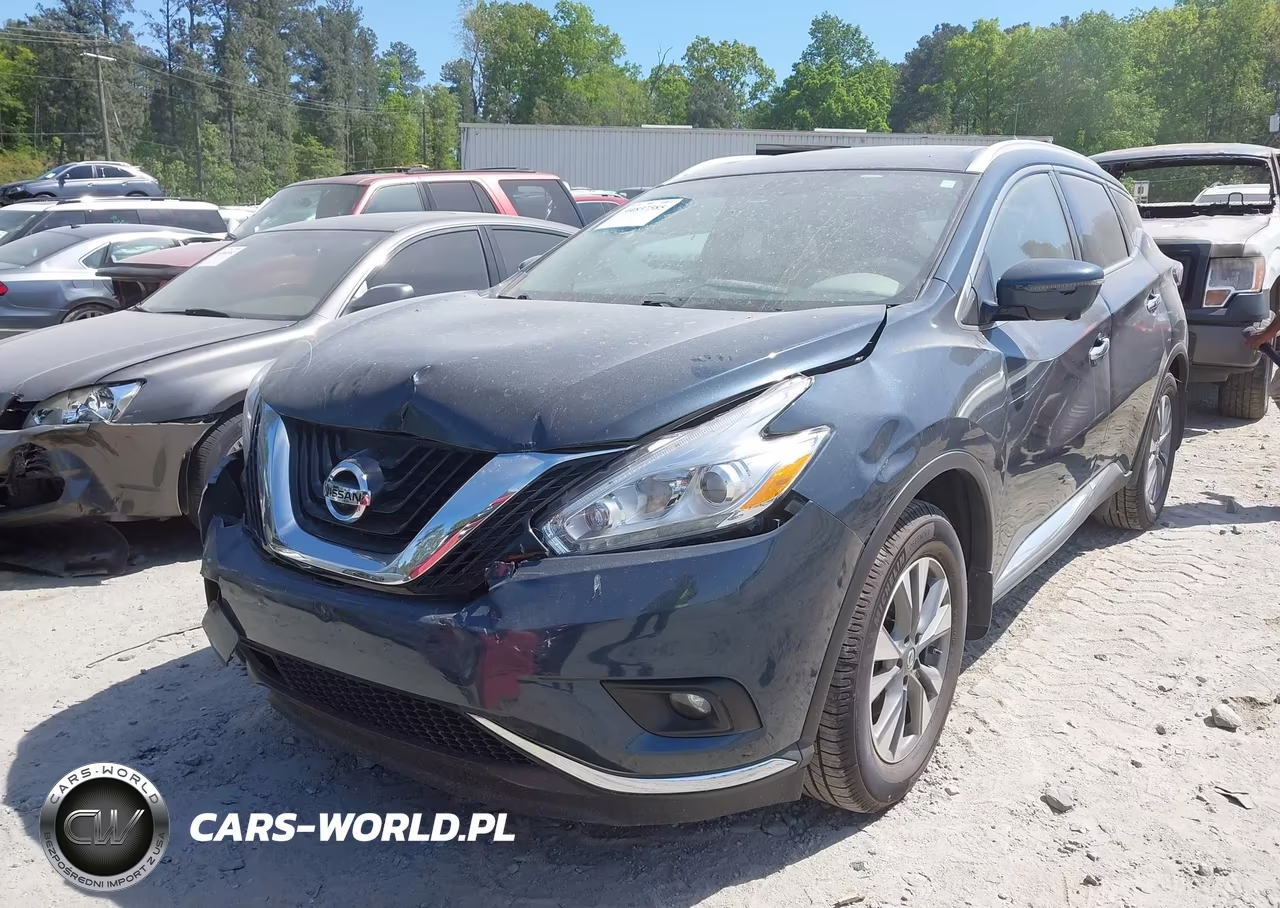 2016 Nissan Murano Sl VIN:5N1AZ2MG4GN162154 - 2