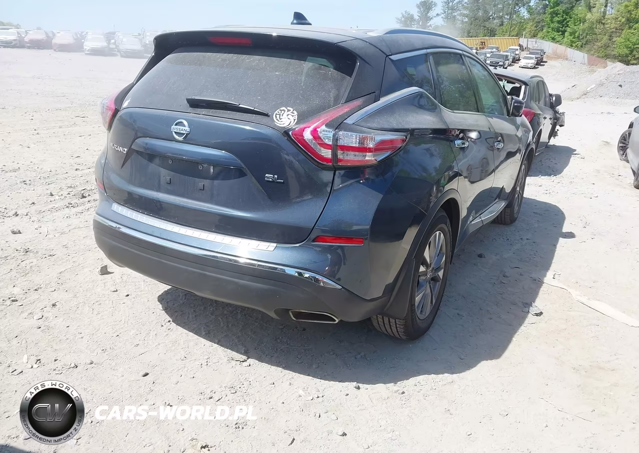 2016 Nissan Murano Sl VIN:5N1AZ2MG4GN162154 - 4