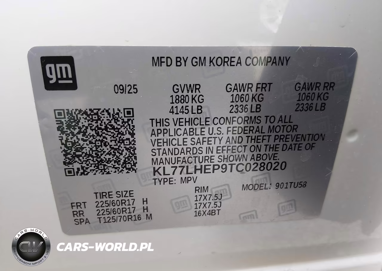 2026 Chevrolet Trax Fwd Lt VIN:KL77LHEP9TC028020 - 9