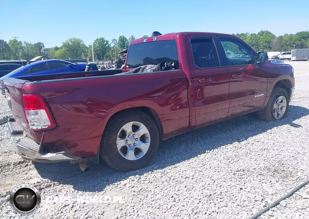 2021 Ram 1500 Big Horn 4X4 6'4 Box VIN:1C6RRFBG9MN741273 - 4