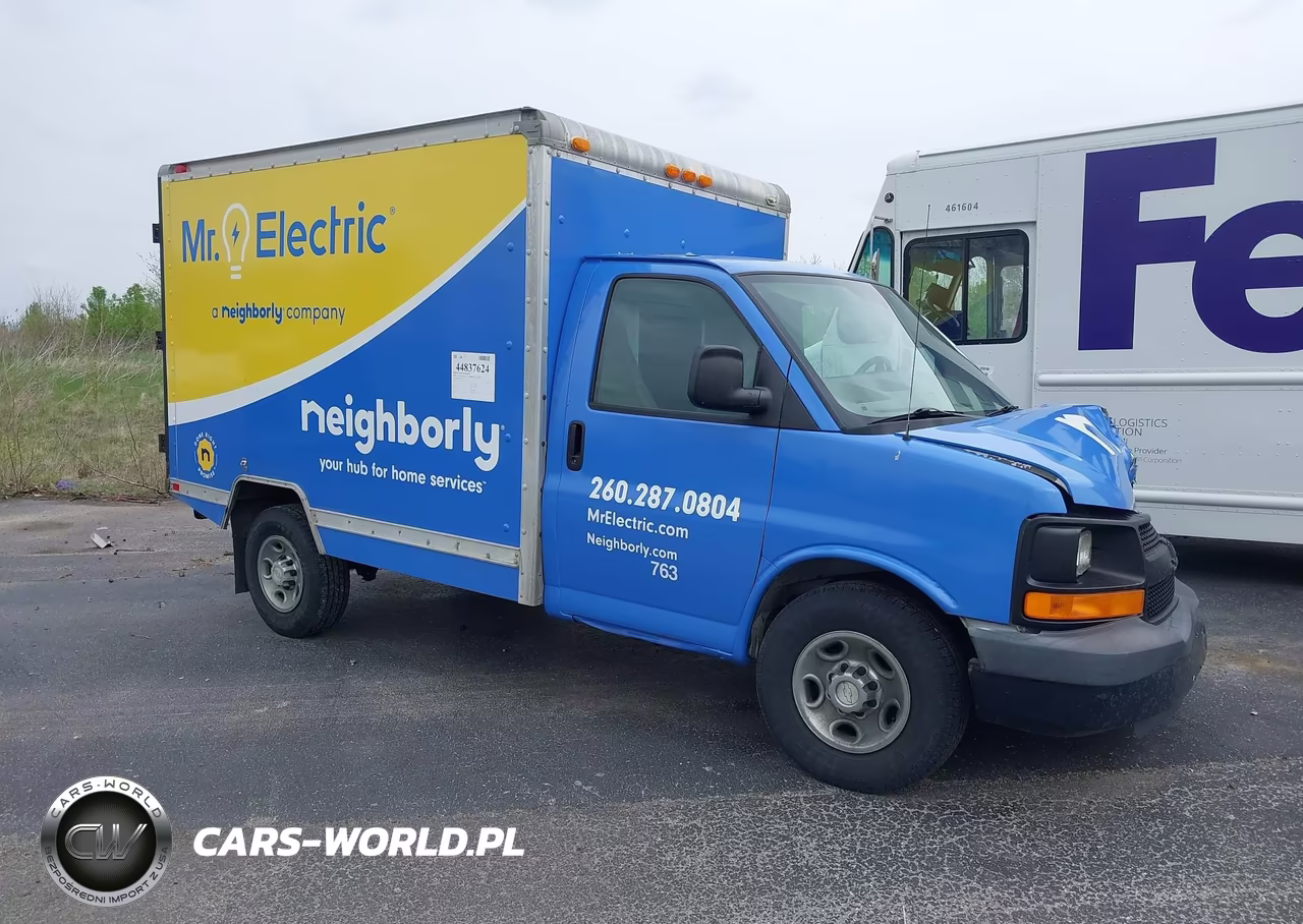 2009 Chevrolet Express Cutaway Work Van