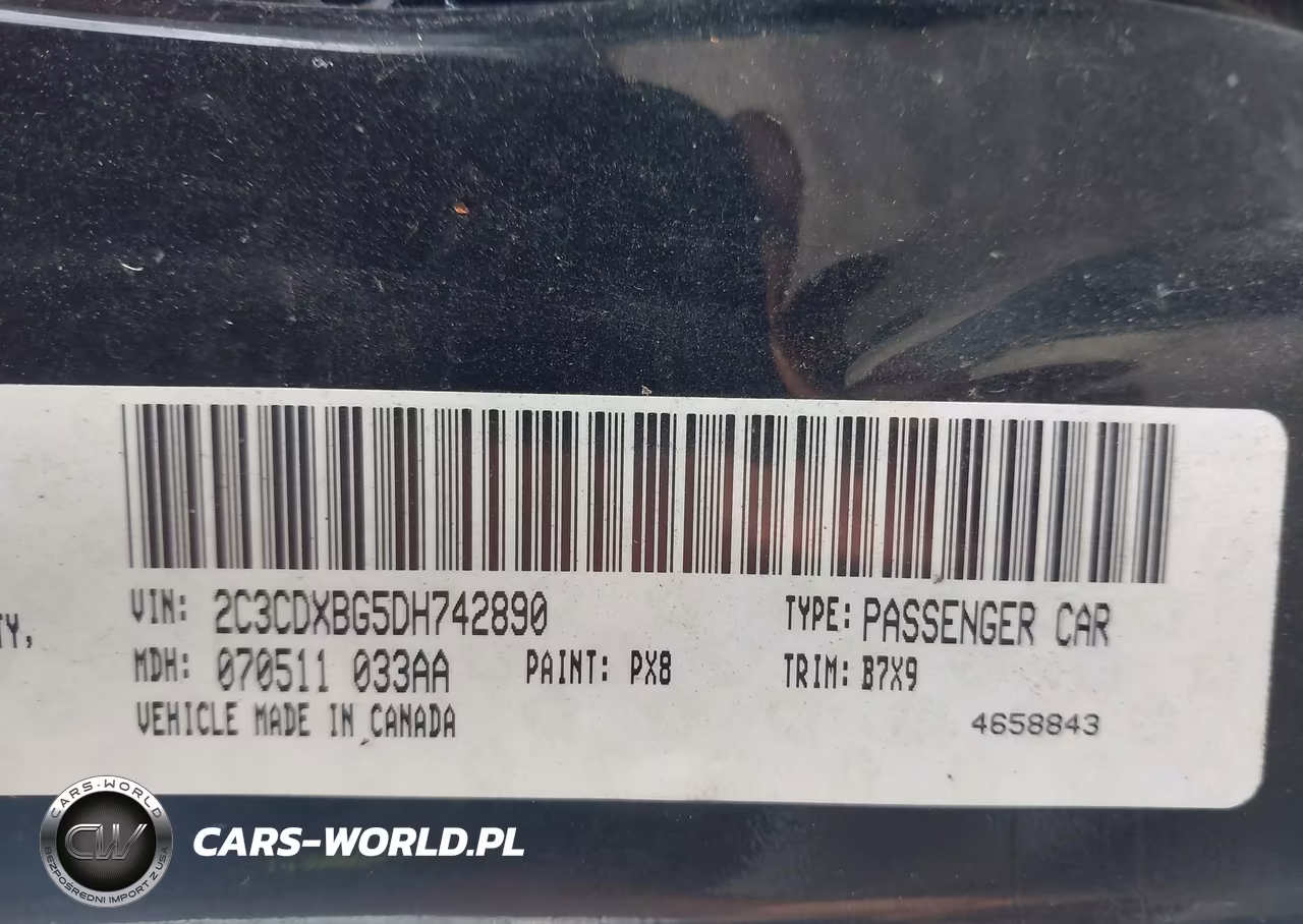 2013 Dodge Charger Se VIN:2C3CDXBG5DH742890 - 9