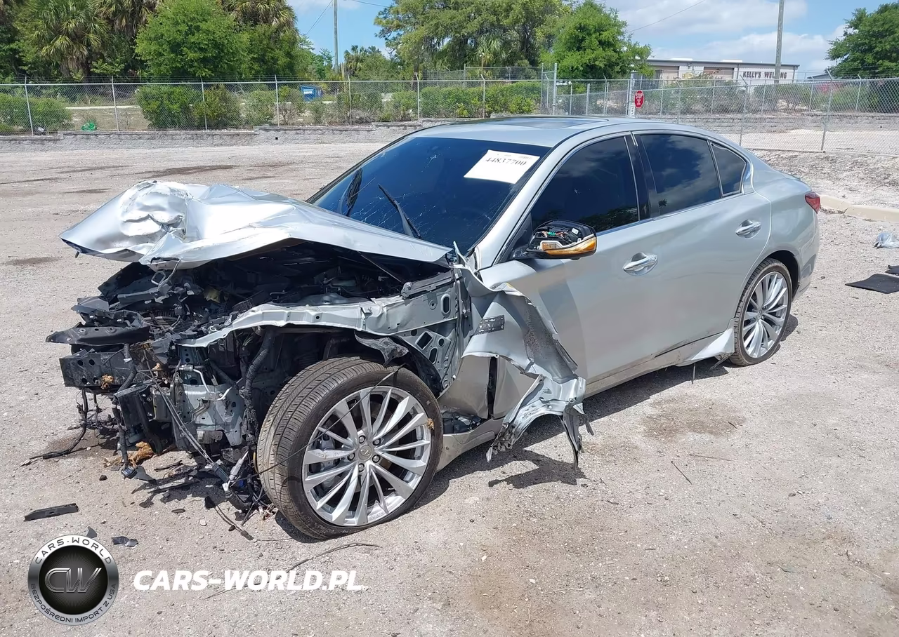 2018 Infiniti Q50 3.0T Sport VIN:JN1EV7AR6JM435406 - 2