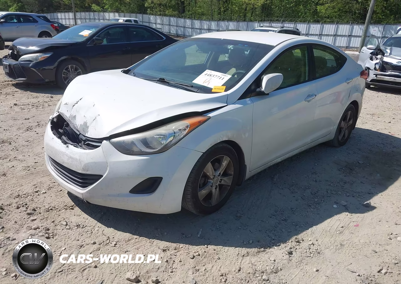 2013 Hyundai Elantra Gls VIN:5NPDH4AE4DH403497 - 2