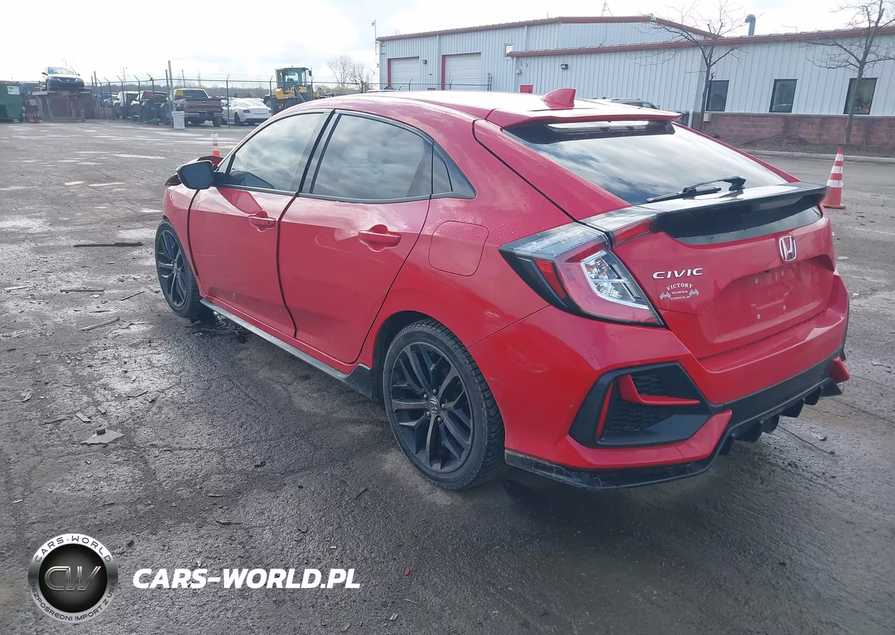 2020 Honda Civic Sport VIN:SHHFK7H40LU222644 - 3