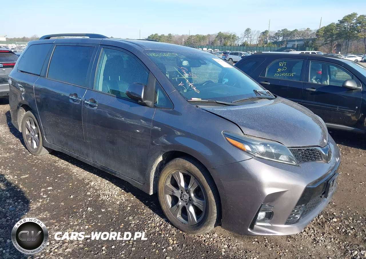 2019 Toyota Sienna Se 7 Passenger VIN:5TDEZ3DCXKS214463 - 1