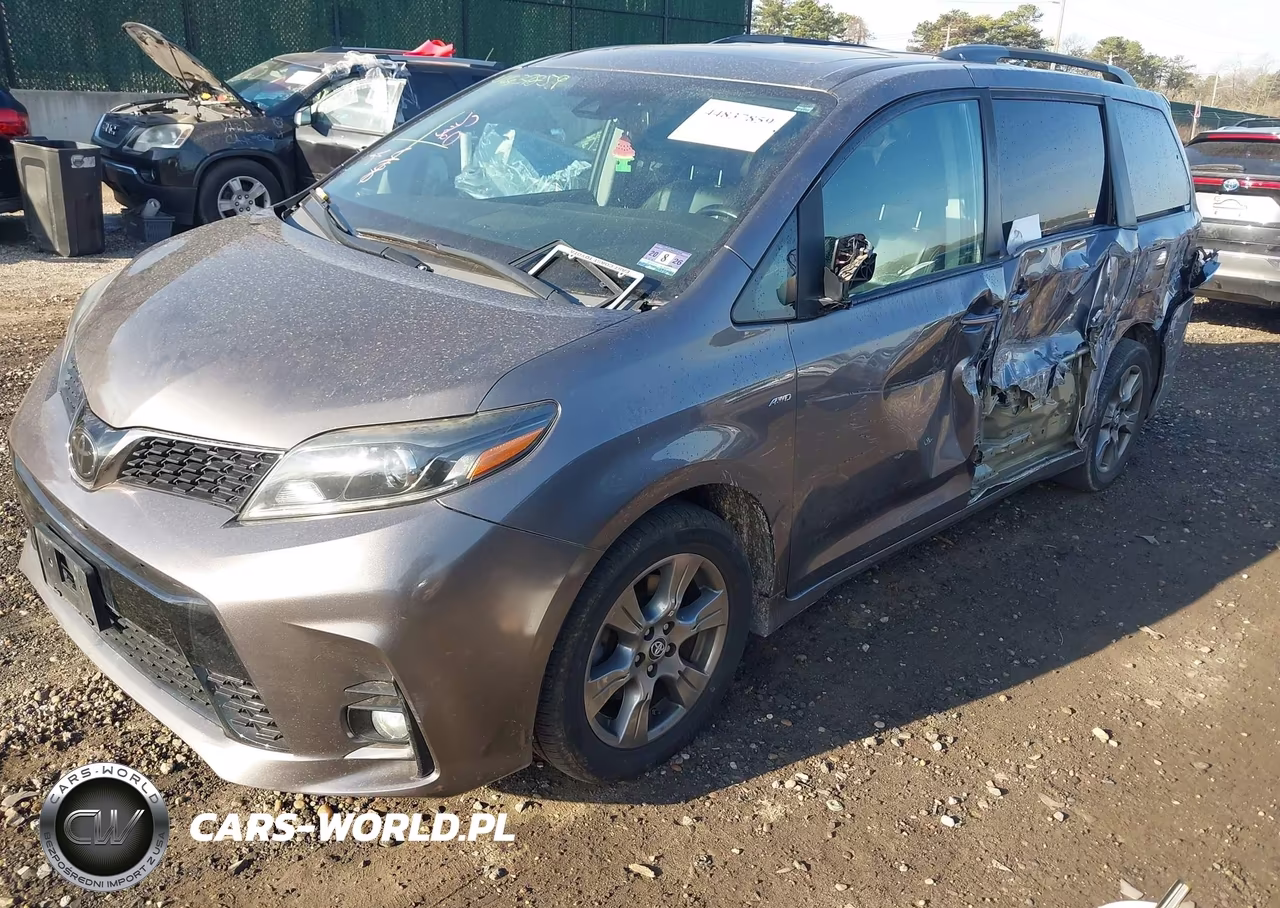 2019 Toyota Sienna Se 7 Passenger VIN:5TDEZ3DCXKS214463 - 2