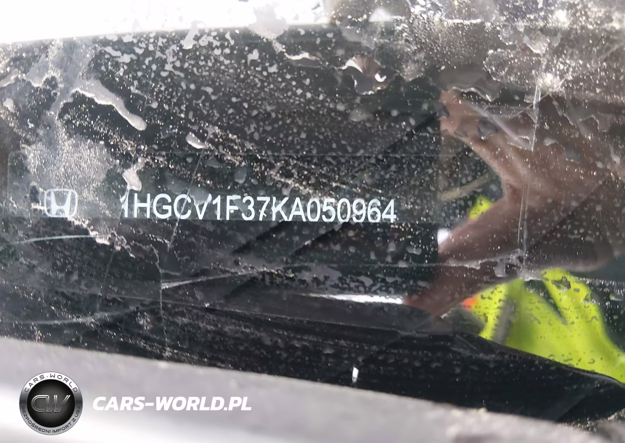 2019 Honda Accord Sport VIN:1HGCV1F37KA050964 - 9