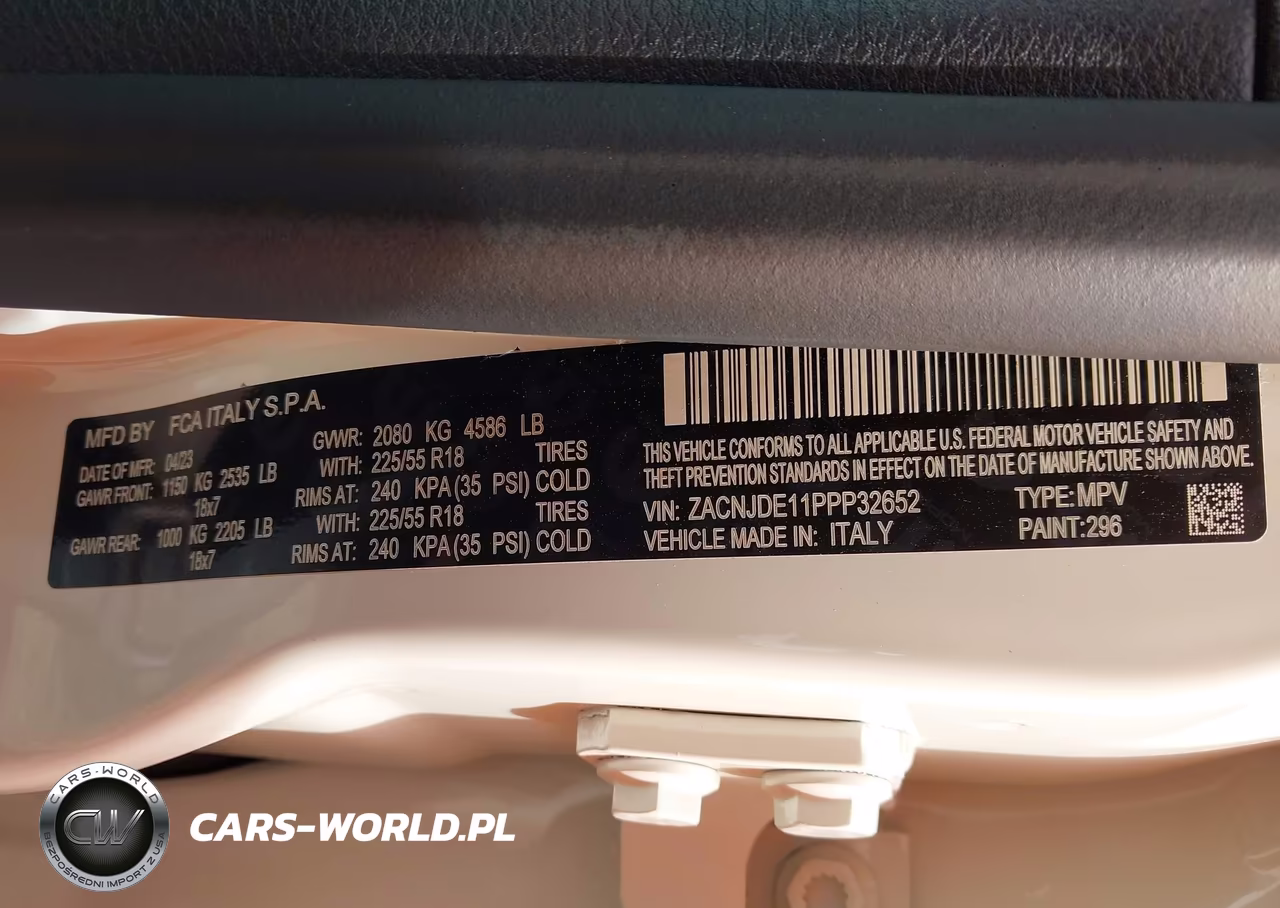 2023 Jeep Renegade Altitude 4X4 VIN:ZACNJDE11PPP32652 - 9