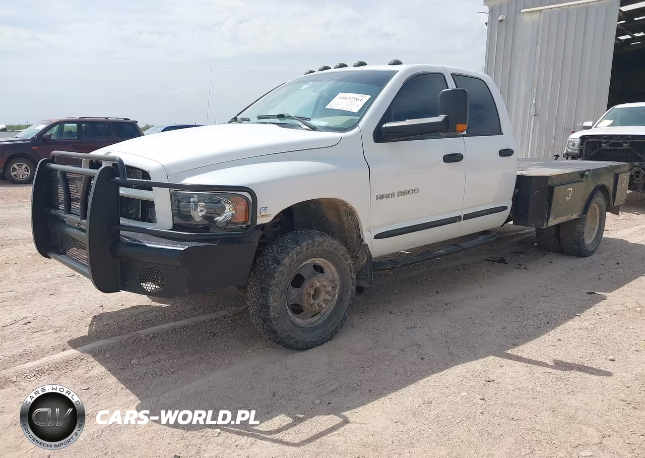 2003 Dodge Ram 3500 Slt-Laramie-St VIN:3D7MU48CX3G772457 - 2