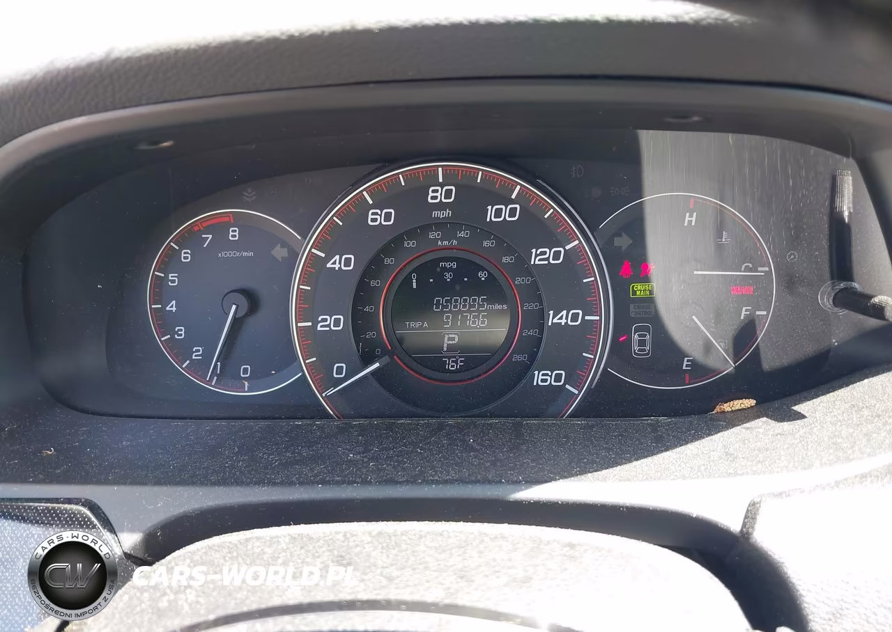 2013 Honda Accord Ex-L VIN:1HGCT1B82DA013265 - 7