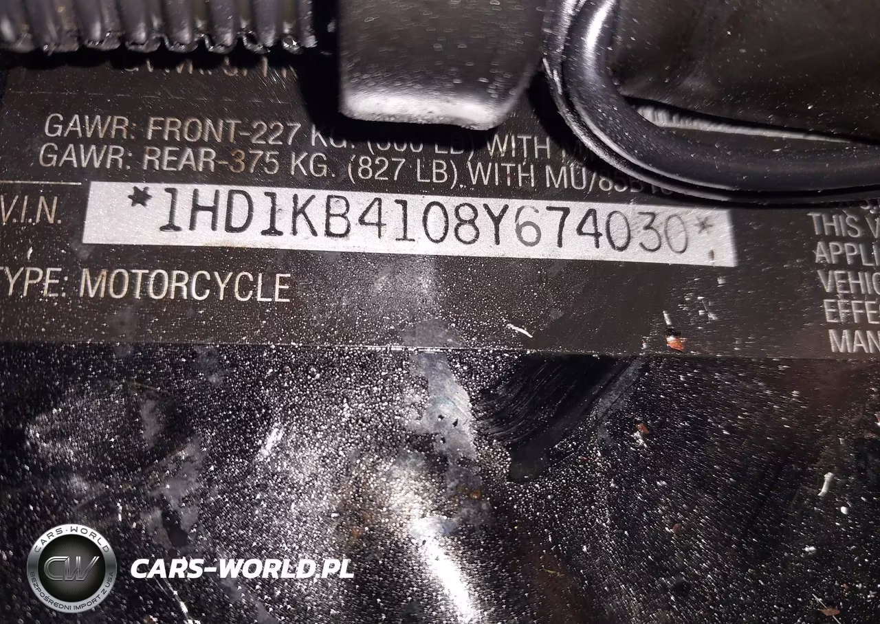 2008 Harley-Davidson Flhx VIN:1HD1KB4108Y674030 - 10