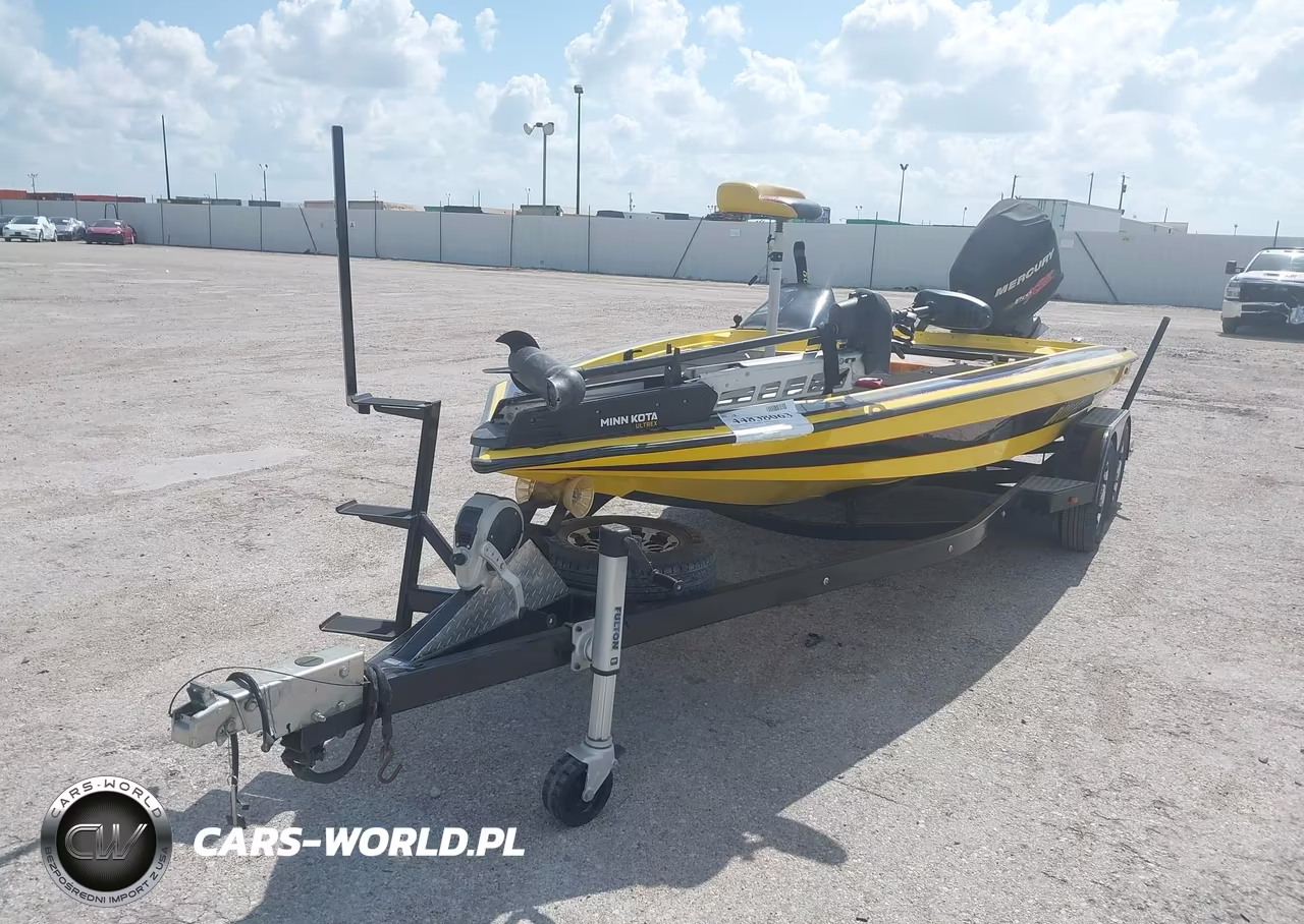 1996 Bullet Bass Boat VIN:BBQ20X17I596 - 2