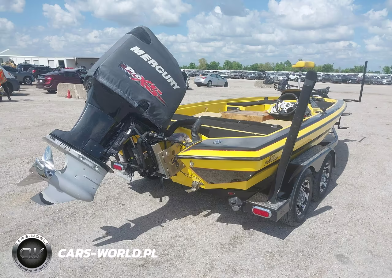 1996 Bullet Bass Boat VIN:BBQ20X17I596 - 4