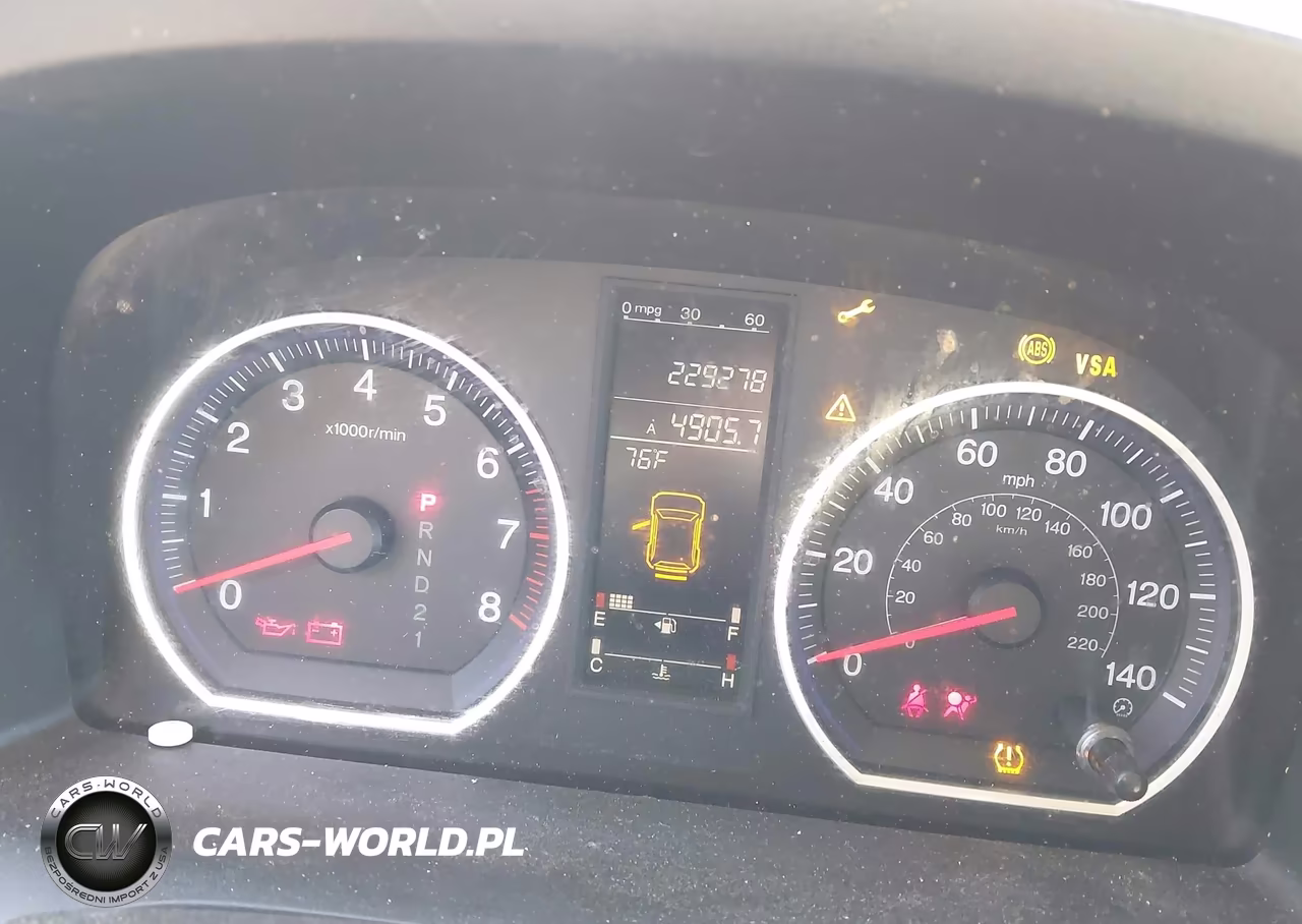 2008 Honda Cr-V Ex-L VIN:5J6RE48758L041357 - 7