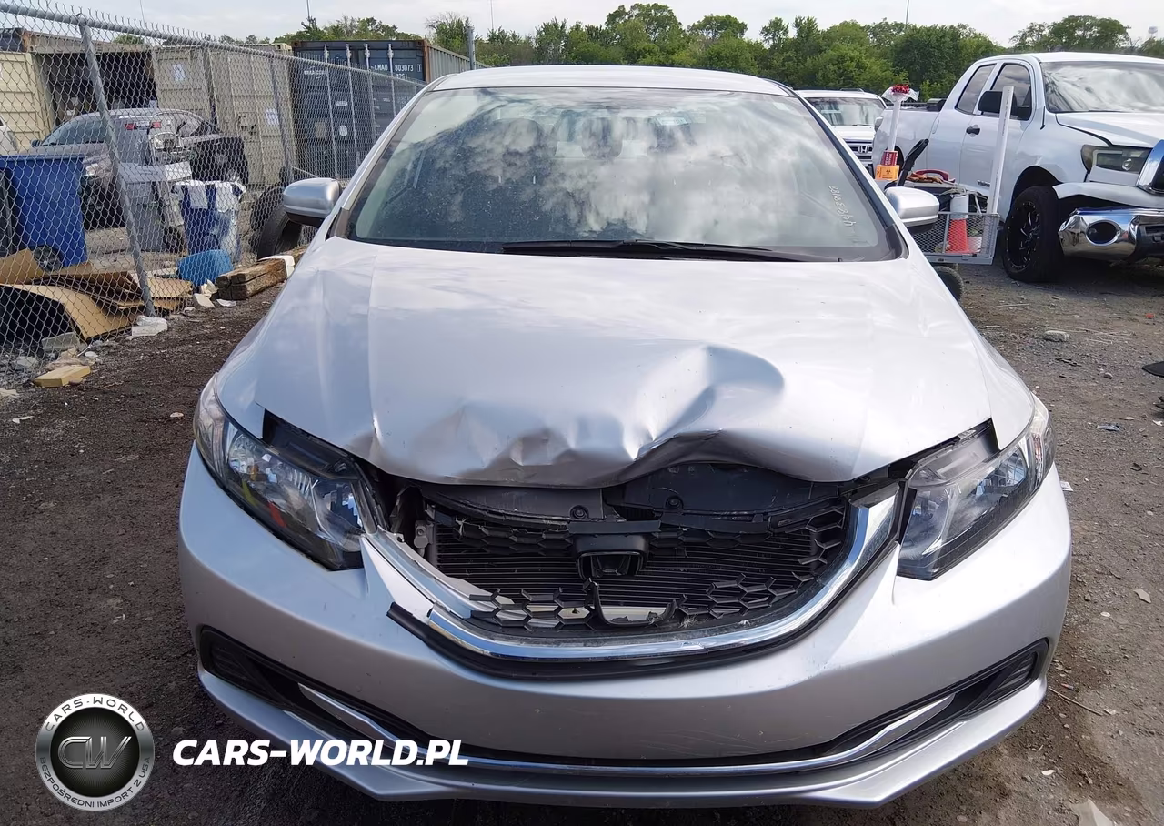2014 Honda Civic Lx VIN:2HGFB2F57EH536953 - 12