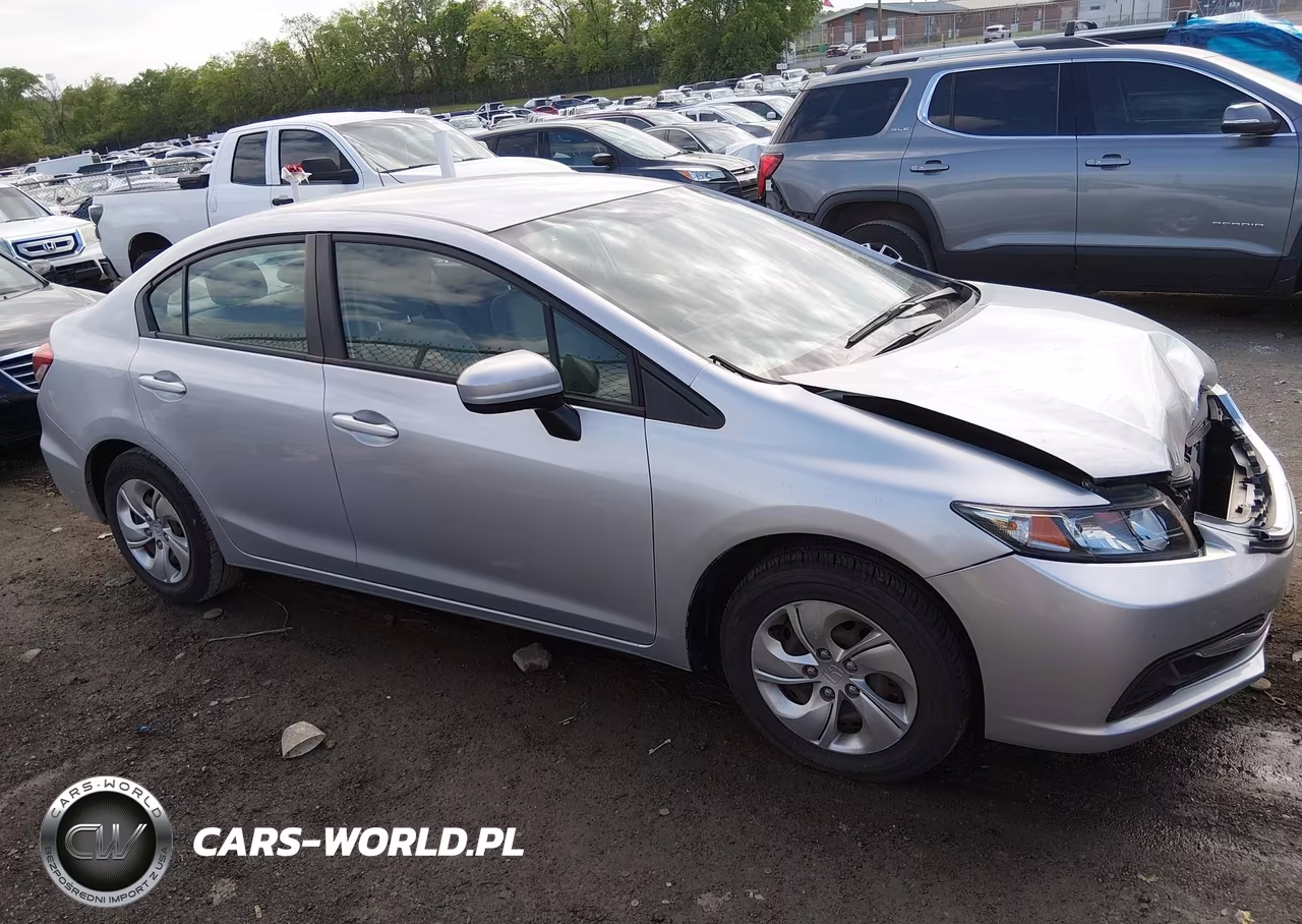 2014 Honda Civic Lx VIN:2HGFB2F57EH536953 - 13