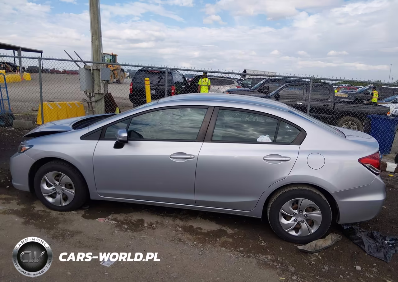 2014 Honda Civic Lx VIN:2HGFB2F57EH536953 - 14