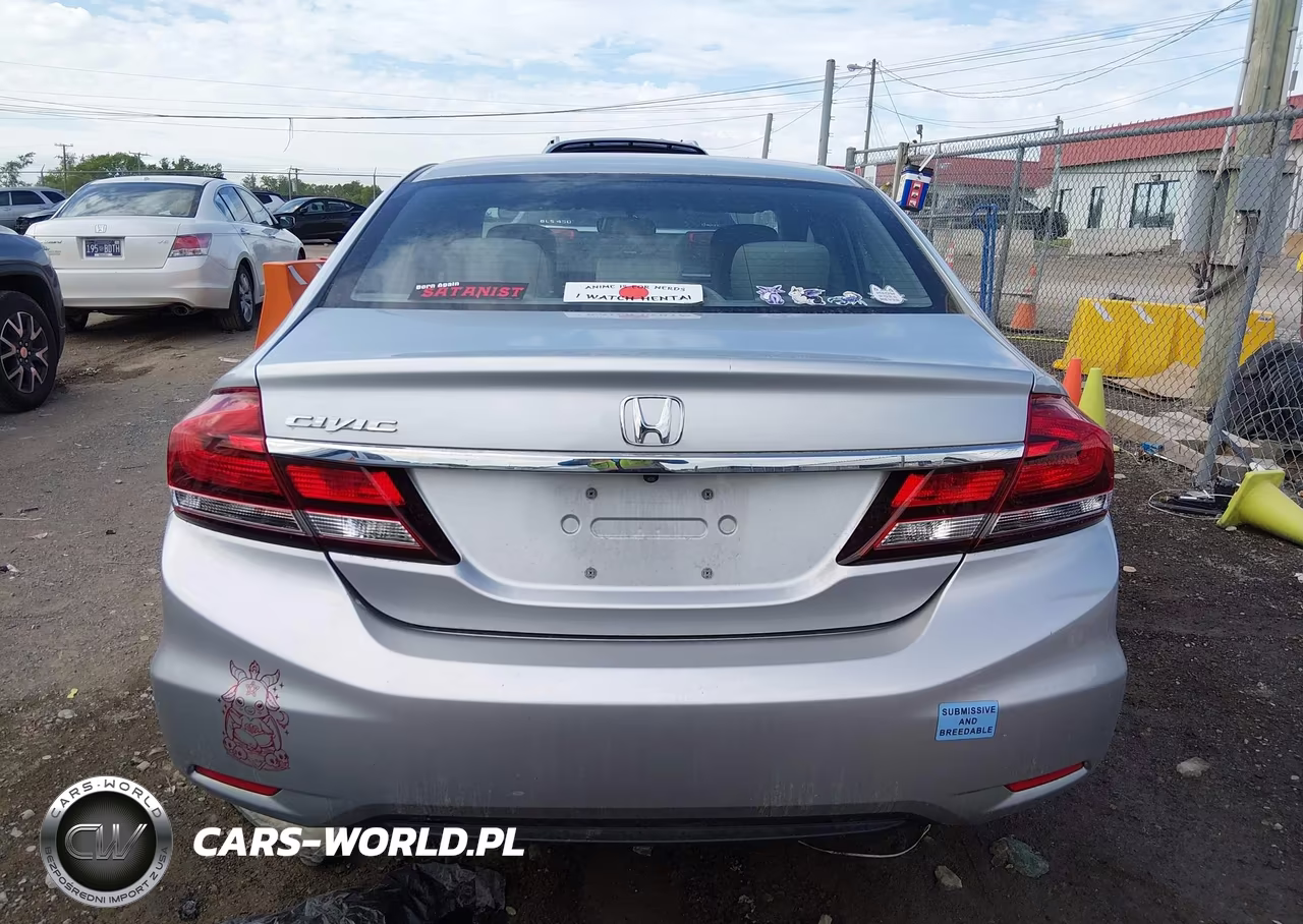 2014 Honda Civic Lx VIN:2HGFB2F57EH536953 - 16