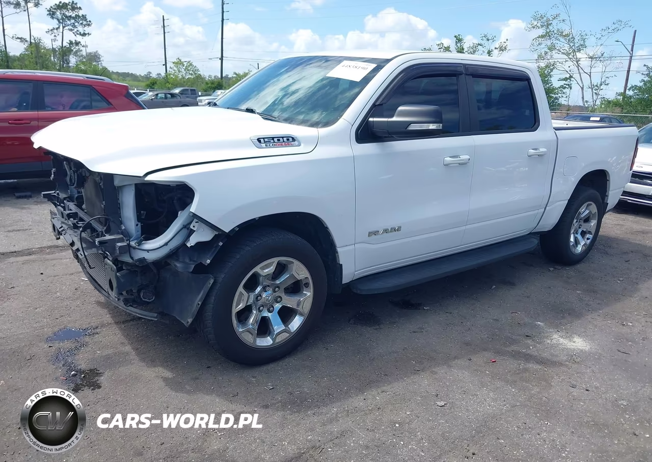 2021 Ram 1500 Big Horn 4X4 5'7 Box VIN:1C6SRFFM3MN572790 - 2