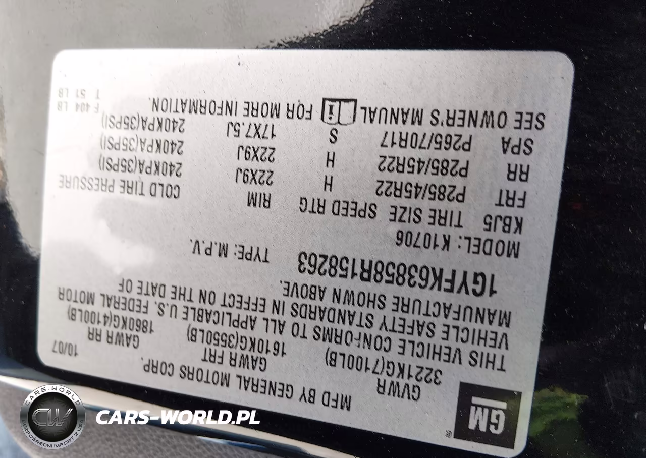 2008 Cadillac Escalade Standard VIN:1GYFK63858R158263 - 9