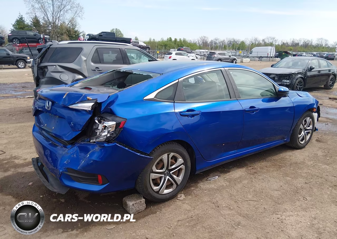 2016 Honda Civic Lx VIN:19XFC2F50GE014983 - 4